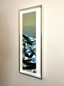 "Floodgates to Truth" (Sage > Aegean Blue)