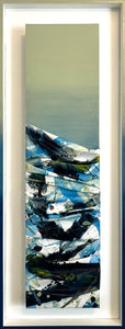 "Floodgates to Truth" (Sage > Aegean Blue)