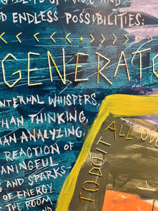 "I am the Generator" Original Art