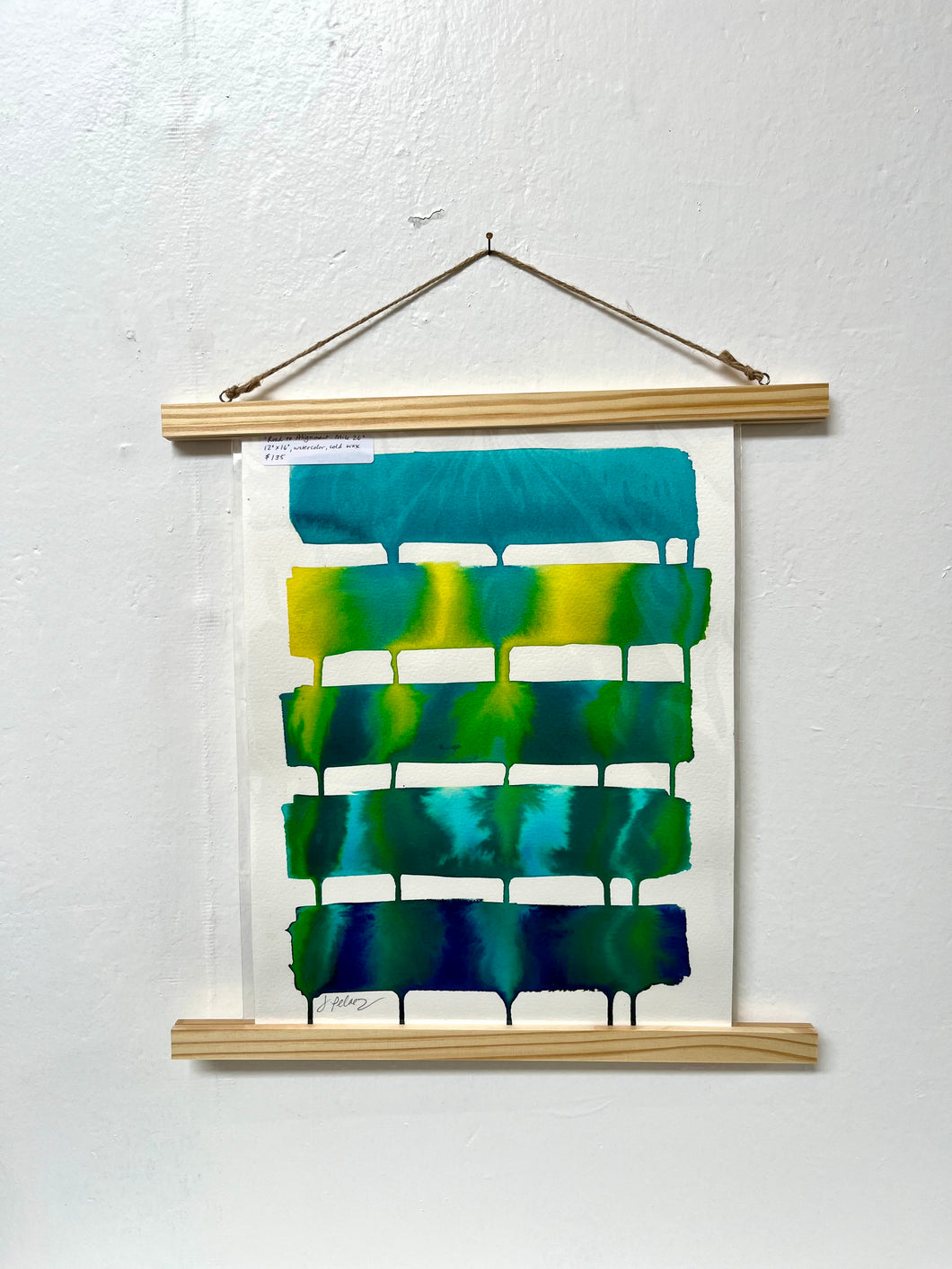 Magnetic Wood Slat Frame