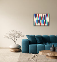homeostasis 6 original abstract painting in living room