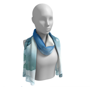 Scarf in "Blue Abyss"